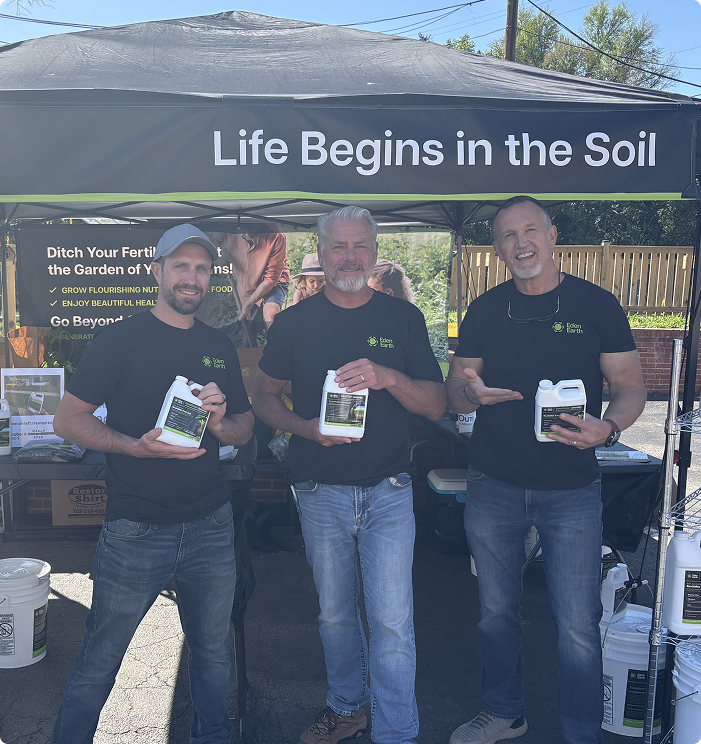 Life Begins in the Soil booth