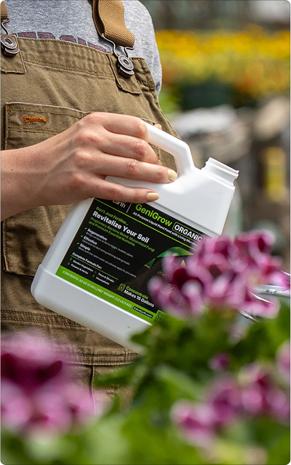 Optimized living microbes give your
plants the exact nutrients they need.